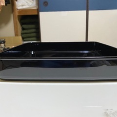 越前塗漆器　黒色トレー お盆 珠美苑【横縦30cm×高5cm】の画像