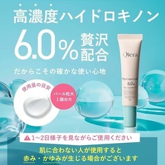 【ハイドロキノン6％高濃度配合】美容クリーム 20g 2本の画像