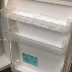 格安★2017ハイアール　haier JR-N121A 2ドア冷蔵庫の画像