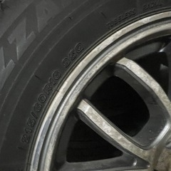 215/60R16 タイヤアルミホイールの画像
