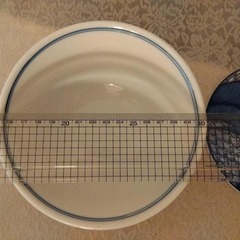 どんぶり　茶碗　3つ　波　和柄の画像