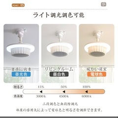 ヒーター 暖房 天井ファンヒーターライト ファンヒーター 電気ヒーター 電気ファンヒーター 省エネ 暖房器具 1200w/720w 4,500lm/2,000lm 引掛け式 3段送風 調光調色 タイマー付き の画像