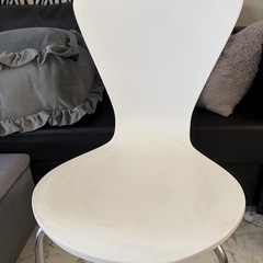 ダイニングチェア　3脚　ホワイトの画像