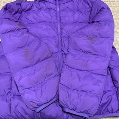 ユニクロ　フード付き　ダウンジャケットの画像