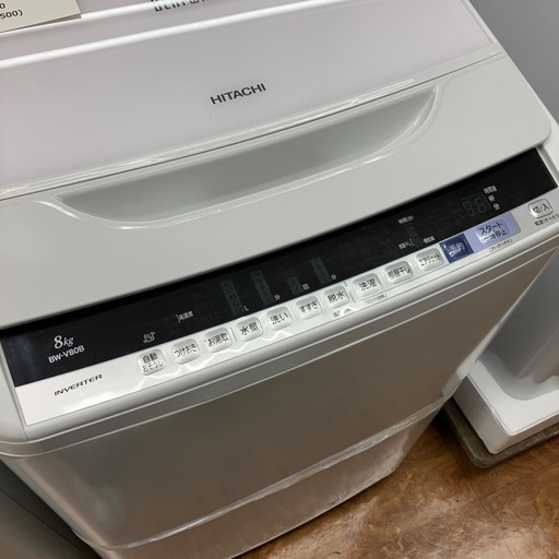 【安心の6ヶ月保証】8.0kg 全自動洗濯機 HITACHI 2017年製