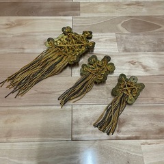 【縁起物】亀の置物　3点セットの画像