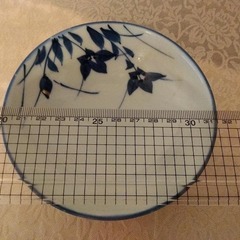 茶碗　桔梗　ききょう柄の画像
