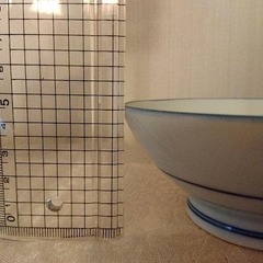 茶碗　桔梗　ききょう柄の画像