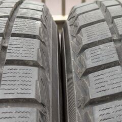 工賃込み　２０２３年ヨコハマ製冬タイヤ　１７５／６５Ｒ１５　４本セットの画像