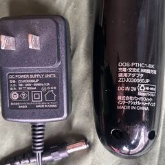 ドスパ！　シンプル　充電式　バリカン　DOS-PTHC1-BKの画像