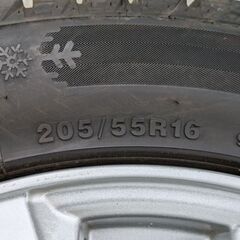早い者勝ち　工賃込み２０２３年製冬タイヤ　２０５／５５Ｒ１６　４本セットの画像
