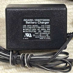 SEARS CRAFTSMAN コードレスドリル 充電器付き ブラックの画像