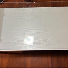 【美品】ガラステーブルの画像