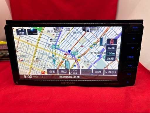 ⭐︎美品⭐︎KENWOOD 2025秋地図　MDV-D406BTW 新品バックカメラ
