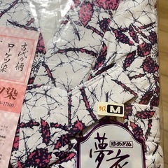 ガーゼ寝間着/Mサイズの画像