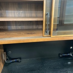【取りに来られる方限定】レンジボード　ブラウン　【トレファク摂津店】の画像