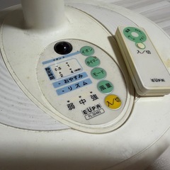 【リモコン付き】EUPA リビング扇風機 イオン機能搭載 (型番: FL-304RI)の画像