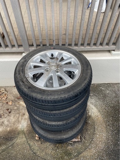 マツダ　スクラムワゴン　スズキ　エブリイワゴン　DA17W タイヤ４本　11月中引き取り