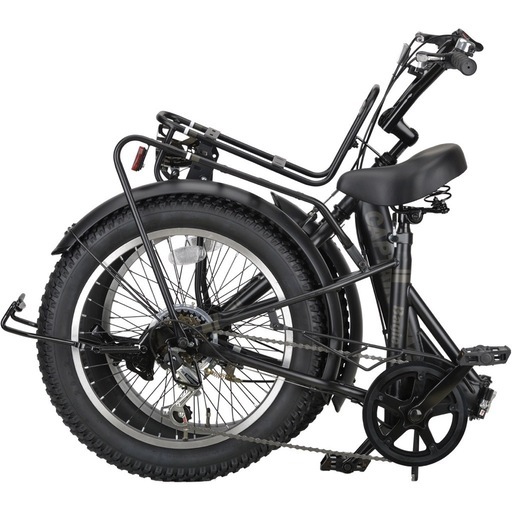 折りたたみ自転車 CAPTAIN STAG バーギー マットブラック (FDB206)
