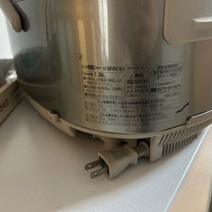 炊飯器　一升たき炊きの画像