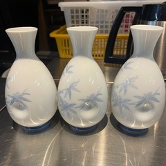【引き取り限定】中古品　2合　徳利　3個セットの画像