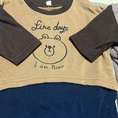 70サイズ　ロンパースの画像