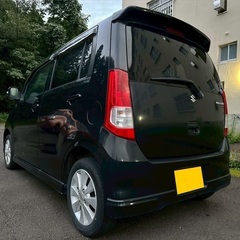 低走行8万キロ台☆月々8千円〜分割払い可‼️ 車検2年付き！【名義変更代込み】☆スズキ ワゴンR☆Bluetooth対応ナビ付き☆走行中DVD見れます☆ETC付き☆プッシュスタート☆ドライブレコーダー付きのフル装備☆純正アルミ☆事故修復歴無し☆そのまま乗って帰れます！の画像