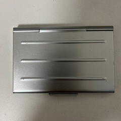 ステンレス製名刺入れ（凸凹タイプ）の画像