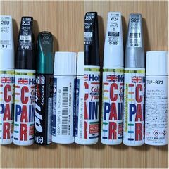 タッチアップペン（補修ペン）27本まとめ売り 純正・ホルツ・ソフト99の画像