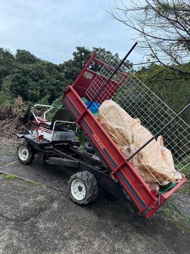 【配送無料〜OK】ヤンマー　ディーゼル4WD運搬車　セルスタート