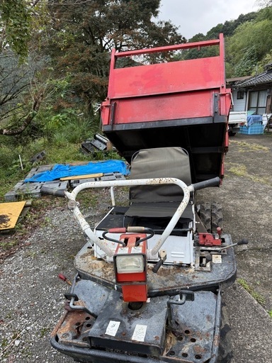 【配送無料〜OK】ヤンマー　ディーゼル4WD運搬車　セルスタート