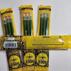 【未使用】キャップ付き　鉛筆HB　3本×４袋〈同時購入の方→オマケ〉の画像