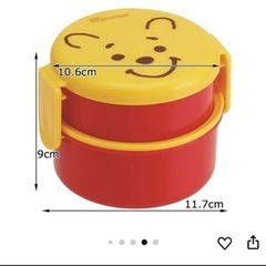 新品未使用　未開封　マーベル　アイアンマン　新品未使用未開封　スケーター(Skater) 丸型 ランチボックス 500ml 弁当箱 フォーク付 2段 
の画像