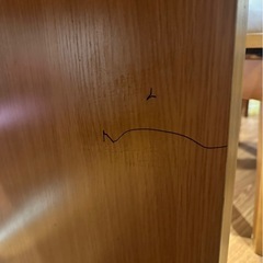 ニトリ　ワイドテーブル　回転椅子セットの画像