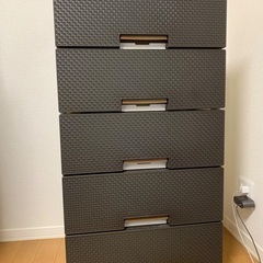 ニトリ　5段収納の画像