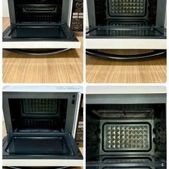 【クリーニング済】2019年 フラットタイプ オーブンレンジ 電子レンジ 東芝 ER-S18(W)【現金PayPay オンライン決済お支払い出来ます】の画像