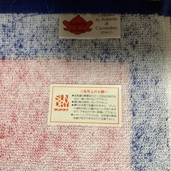 ⑦ハンドタオル　タオル　ブランド　ロベルタ　ハンカチ　
新品未使用　新古品の画像