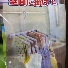 【新品未開封】小物干し用ツーウェイハンガーの画像