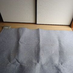ニトリ　ホットカーペット　175ｘ175の画像