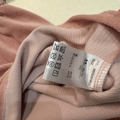 新品　未使用　長袖ワンピース　110の画像