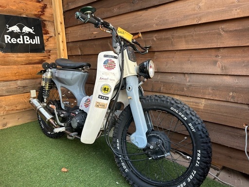 【決まりました
】スーパーカブ　オフロードカスタム88cc