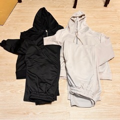 セットアップ　未使用　定価3992円　スウェット　パーカー　上下セット2着　Sサイズの画像