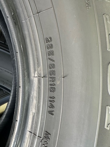 商談中！265/65R18 新車外し　ランクル250等に！