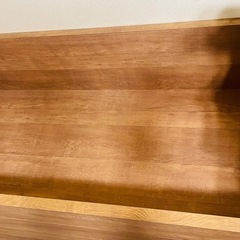 2525.業務用のラック特大サイズ（キャスター付き）  木目調ケース 棚　以下検索ワード ニトリ IKEA ナフコ コーナン Francfrancなのが好きな方に！ の画像