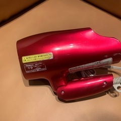 動作品　パナソニック ヘアドライヤー EH-NA05 赤の画像