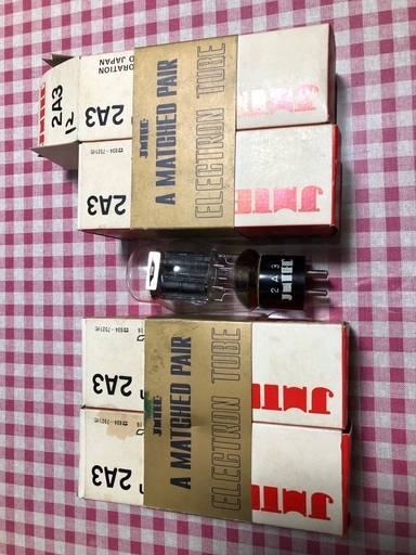 JMTECの真空管4本