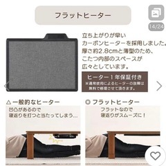 こたつテーブル　炬燵　机の画像