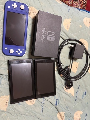 Switch液晶2台 &Switchライト、有線コントローラー