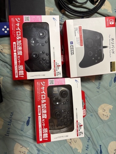Switch液晶2台 &Switchライト、有線コントローラー