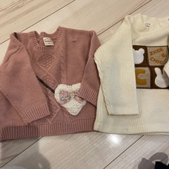 (冬服)子供服女の子 90 10点の画像